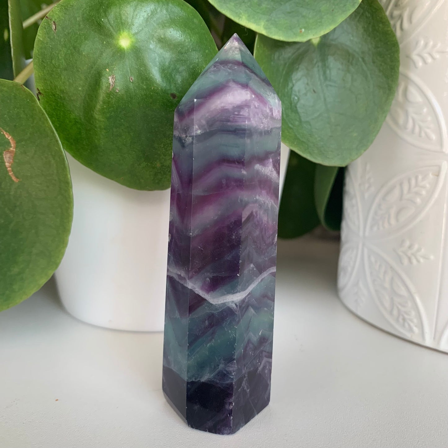 Rainbow Fluorite Tower