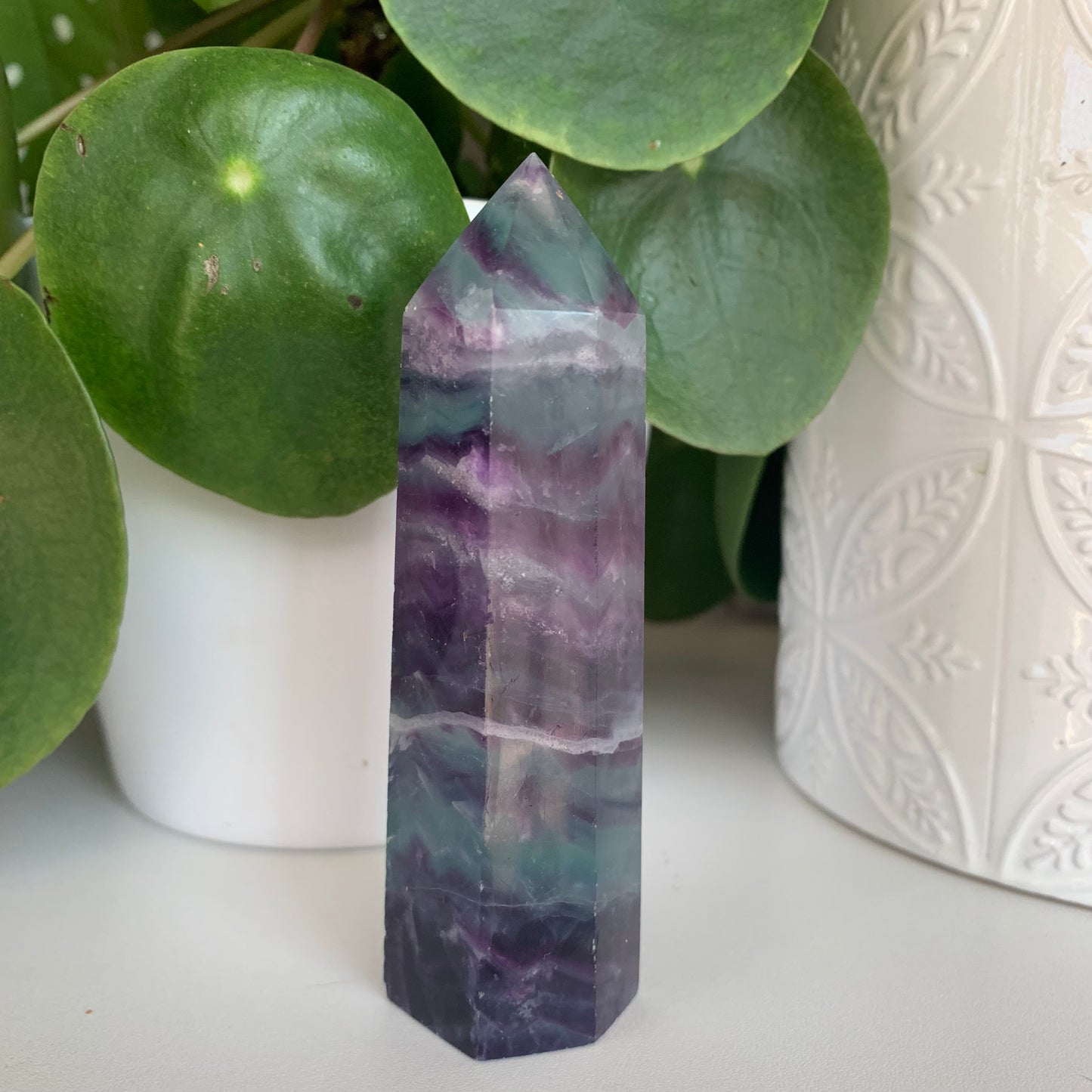 Rainbow Fluorite Tower