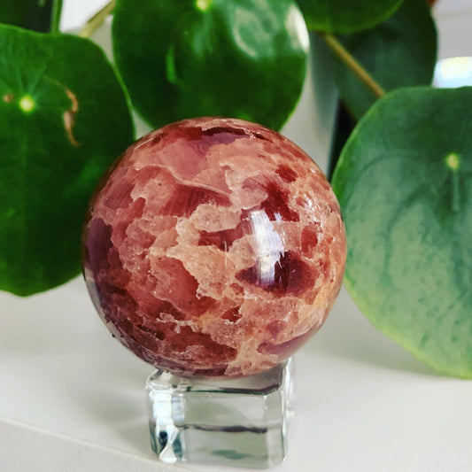 Strawberry Quartz Sphere