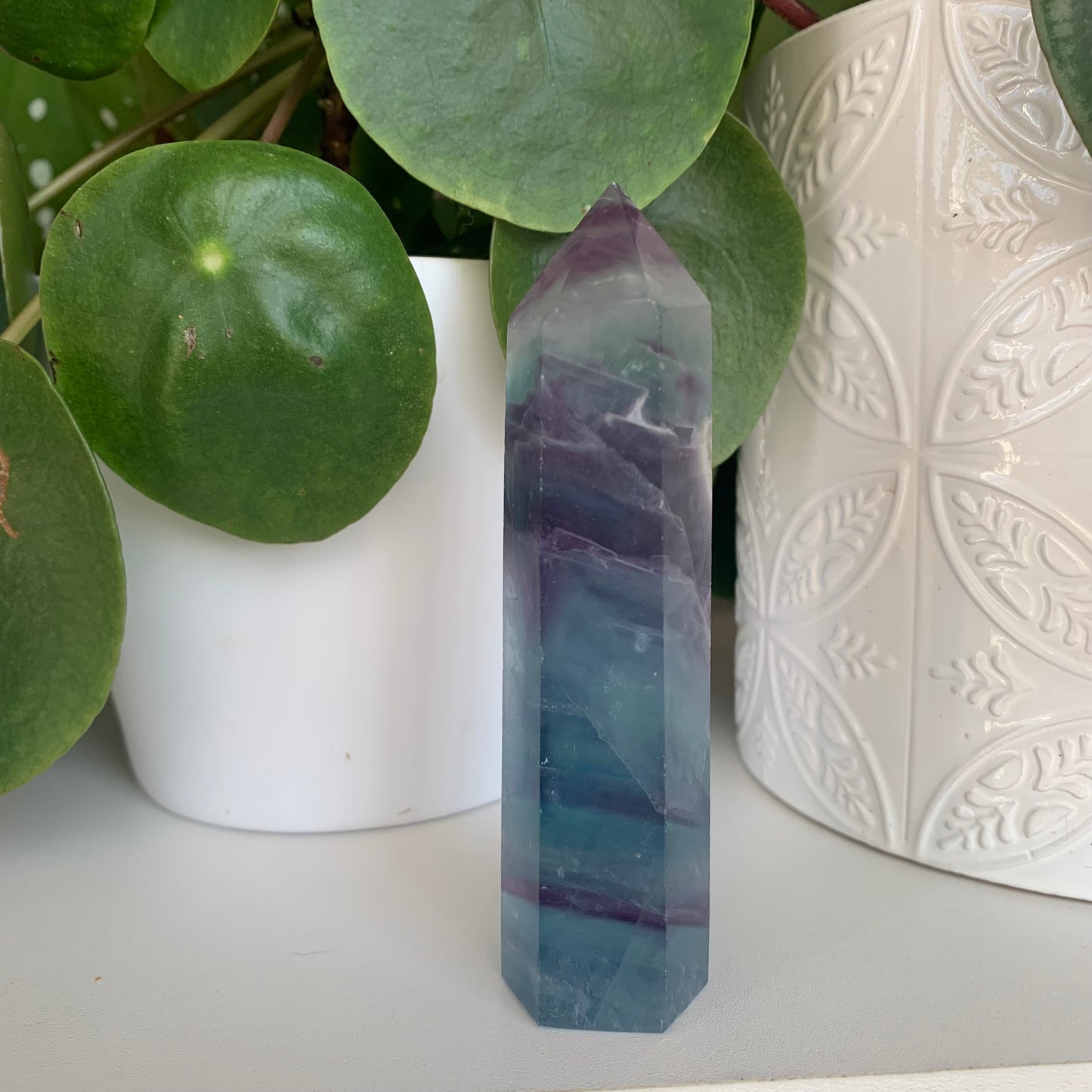 Rainbow Fluorite Tower