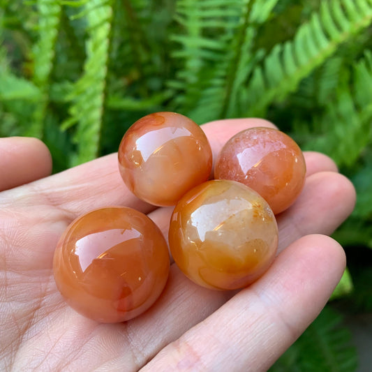 Carnelian Spheres