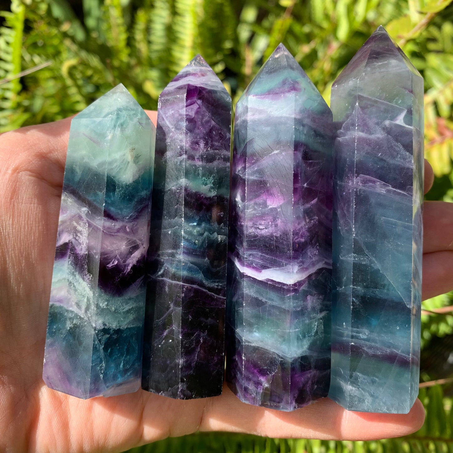 Rainbow Fluorite Tower