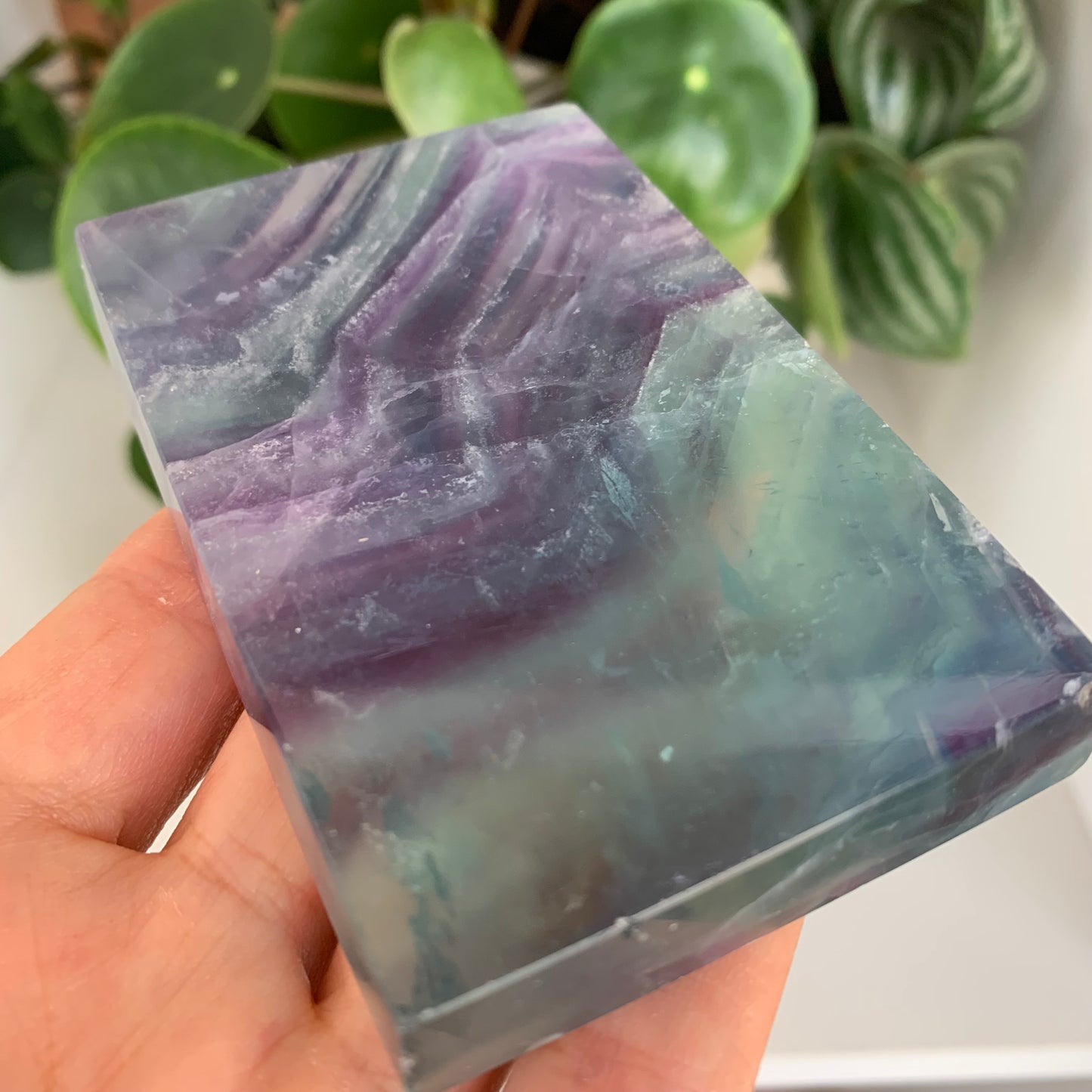 Fluorite Watermelon Slab