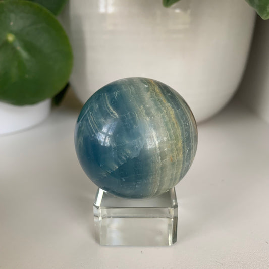 Blue Onyx Sphere