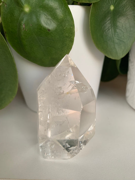 Clear Quartz Tower