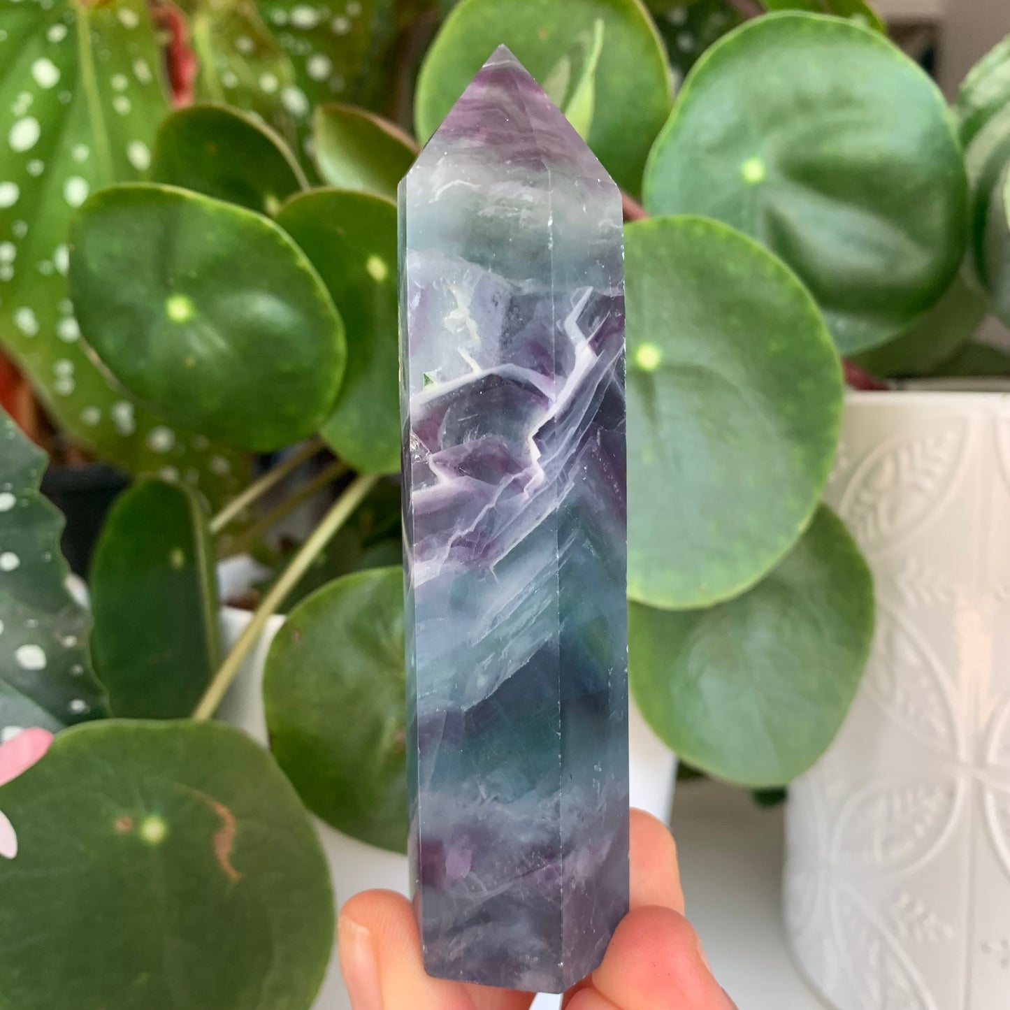 Rainbow Fluorite Tower