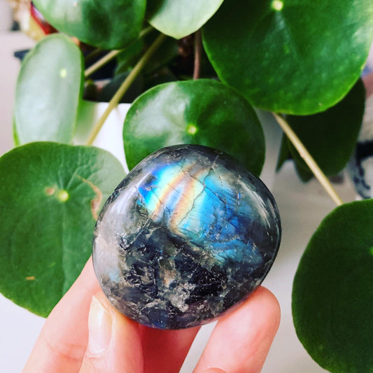 Labradorite Palm Stone