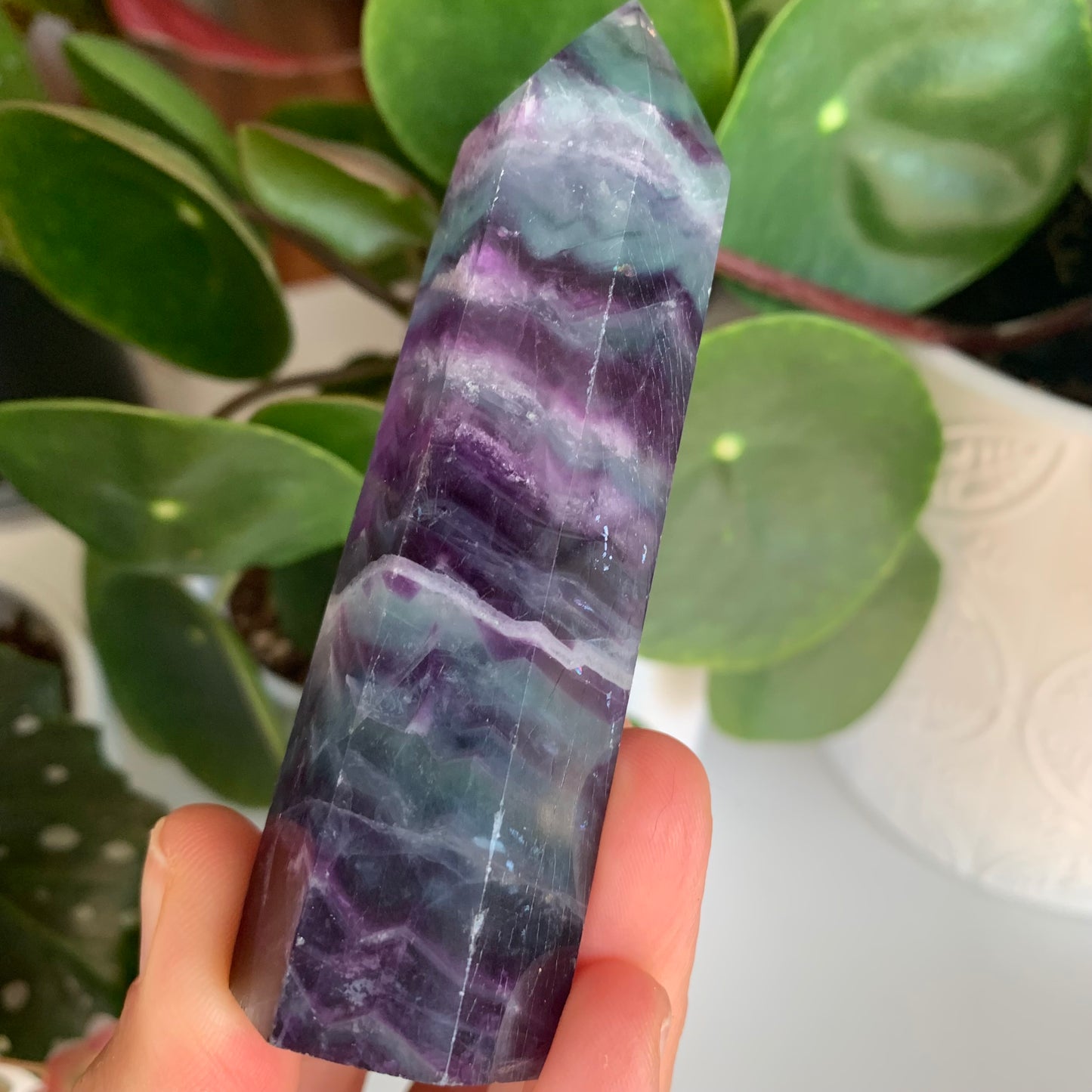 Rainbow Fluorite Tower