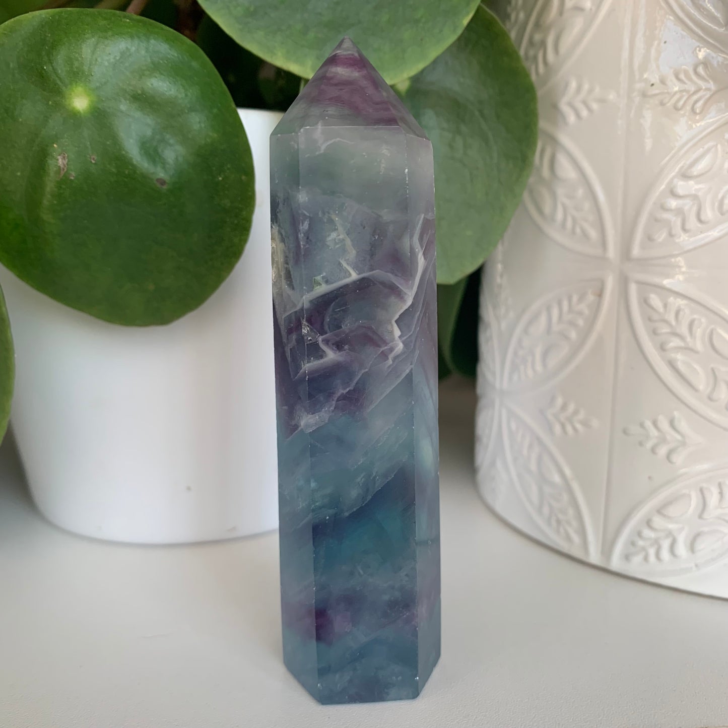 Rainbow Fluorite Tower