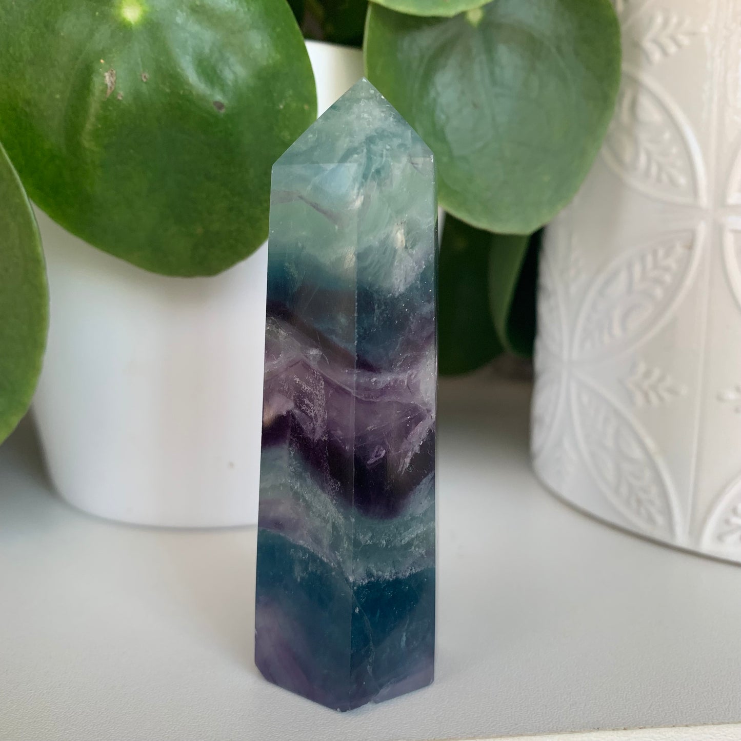 Rainbow Fluorite Tower